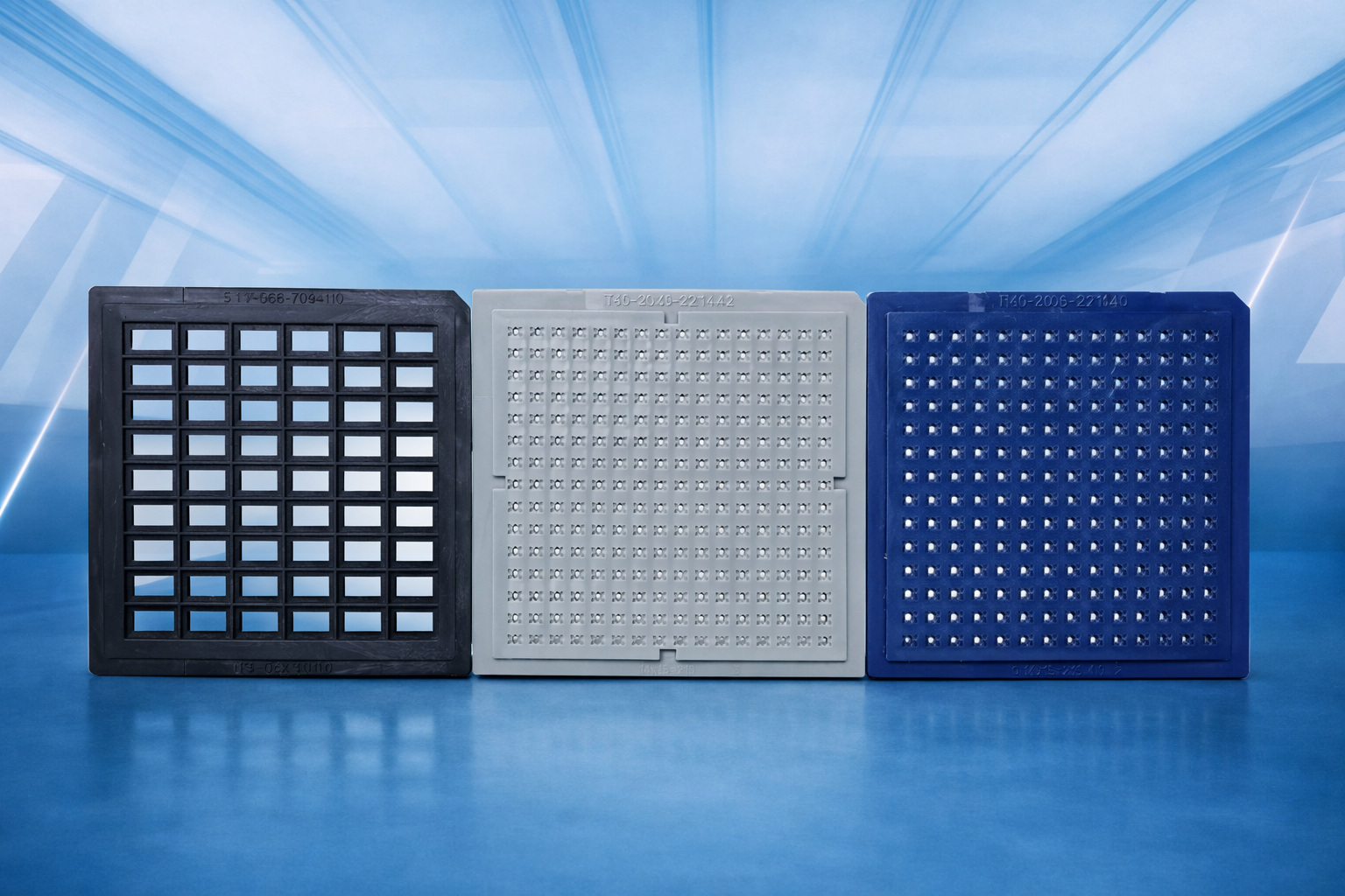 Antistatic PC Chip Tray