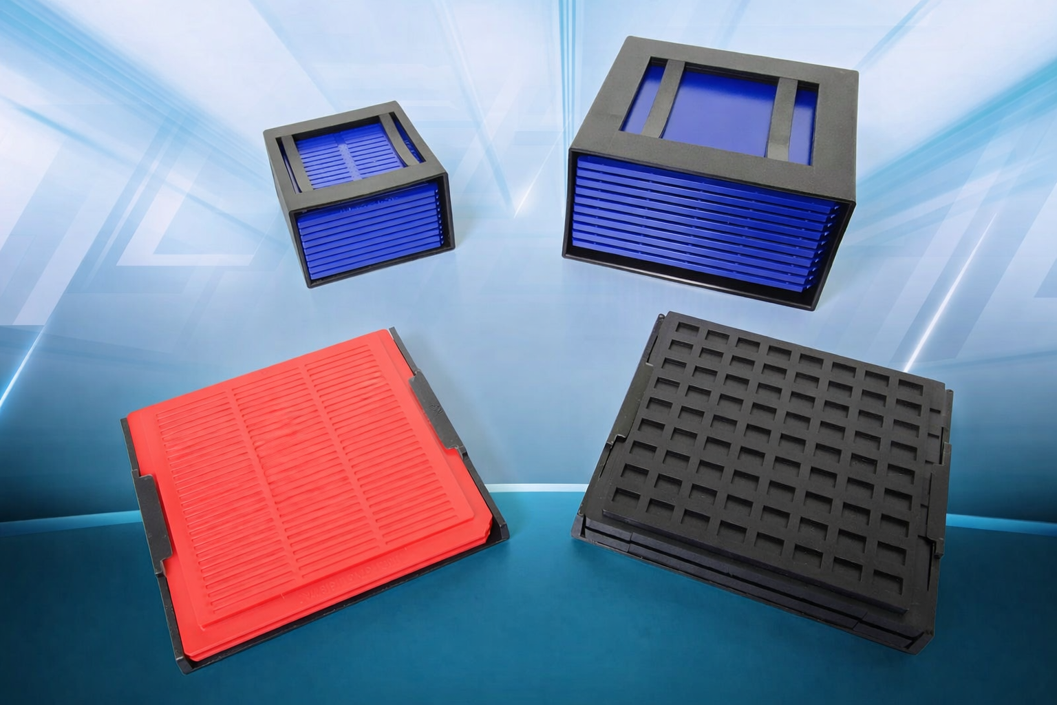 Antistatic PP Chip Tray Clip
